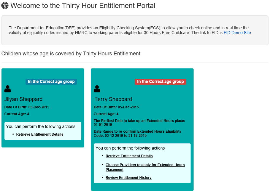30HR Entitlement